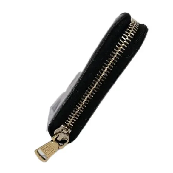 YSL Long Wallet Black Embossed Patent Leather - Picture 3 of 9